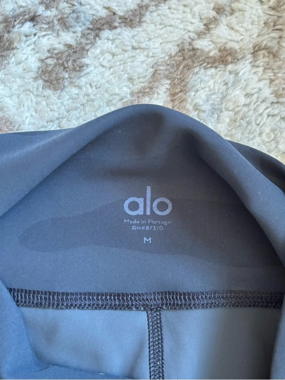 Alo Yoga High-Waist Vapor Shorts Bike Shorts Stretch Workout Camouflage Print